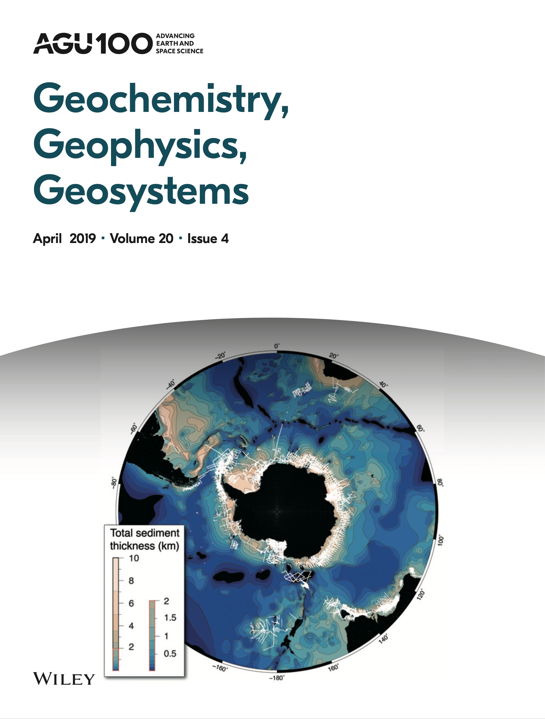 Straume et al. (2019) on AGU Gcubed cover