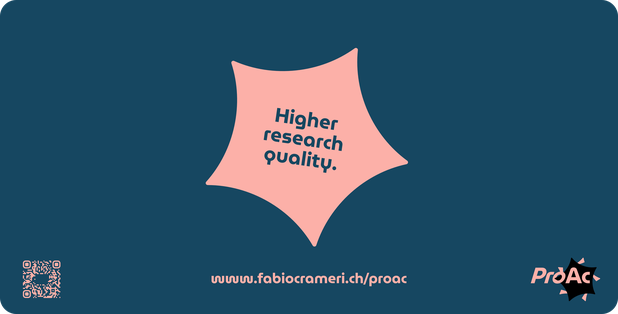 Higher research quality through academic profiling with ProAc